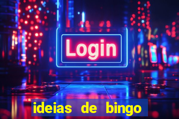 ideias de bingo para o natal