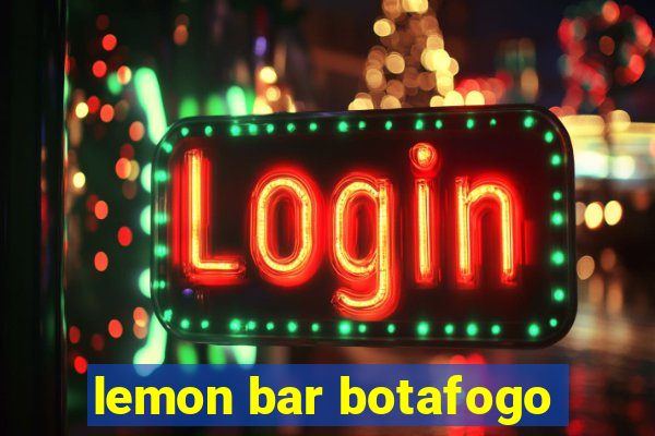 lemon bar botafogo