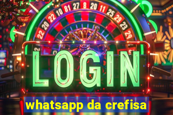 whatsapp da crefisa