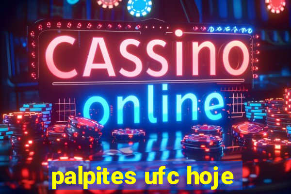 palpites ufc hoje