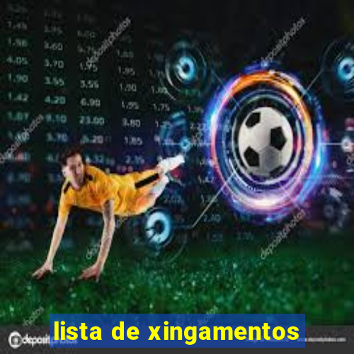 lista de xingamentos