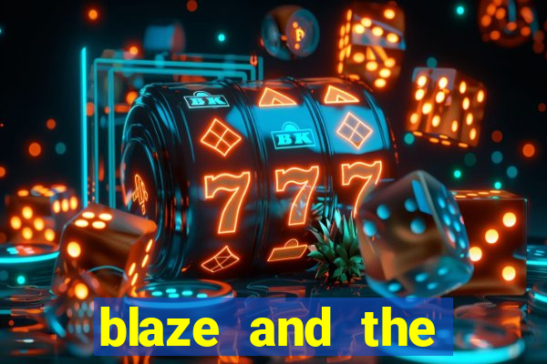 blaze and the monster machines logo font