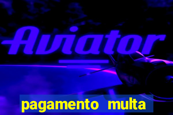 pagamento multa detran mg