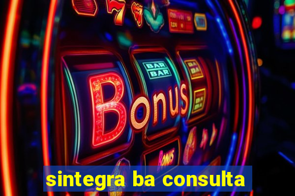 sintegra ba consulta