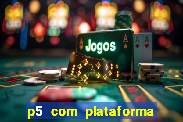 p5 com plataforma de jogos