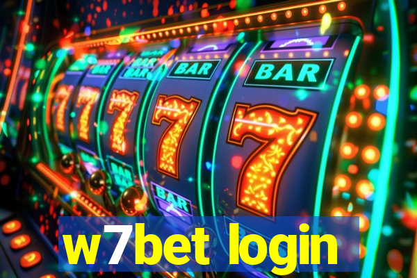 w7bet login