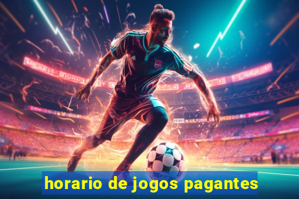 horario de jogos pagantes