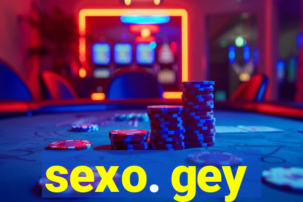 sexo. gey