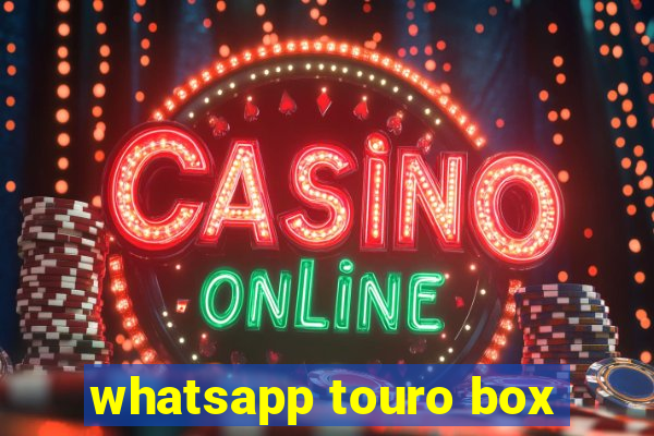 whatsapp touro box